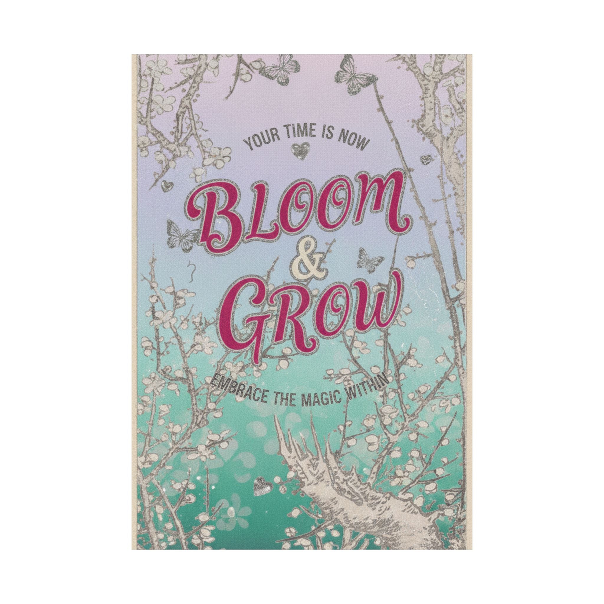 Affirmation — Plum Tree In Blossom — Matte Poster