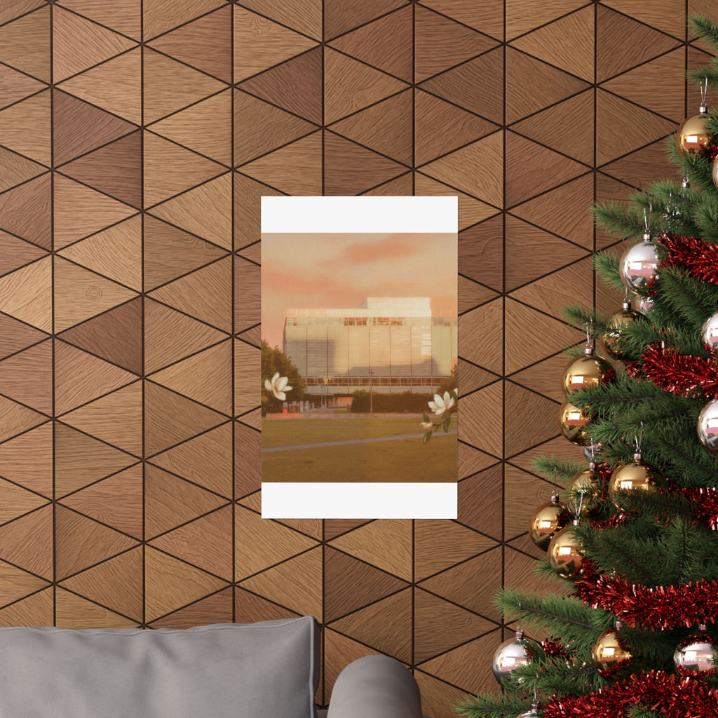 Southern Sunset — Building — Matte Poster