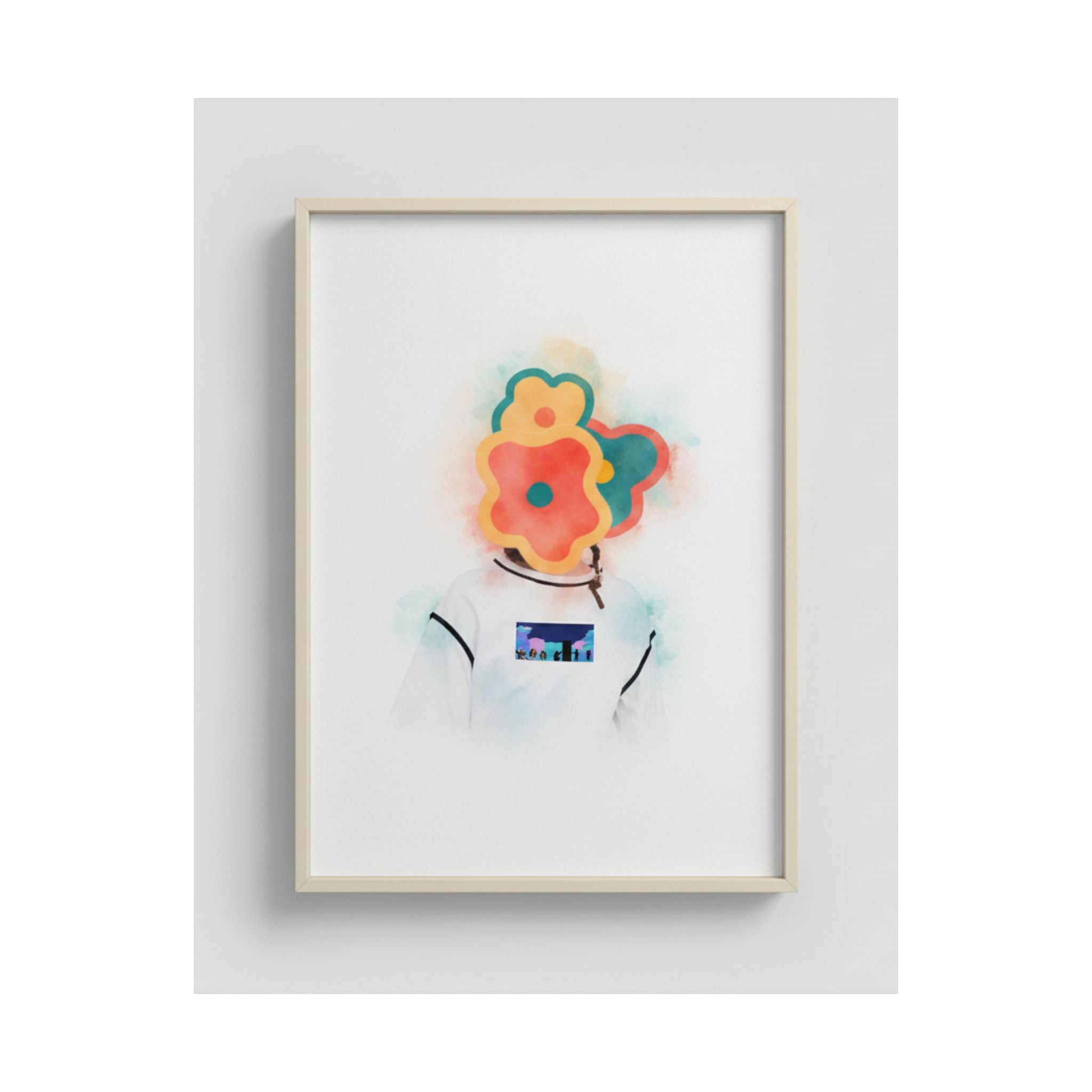 Watercolor — Flower — Matte Poster