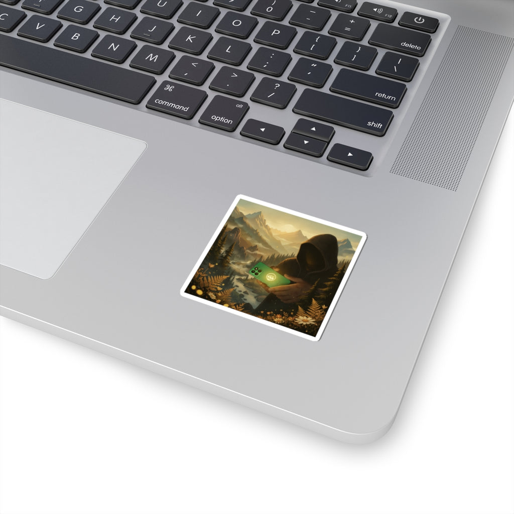 Scenic Nature — Phone — Kiss-Cut Sticker