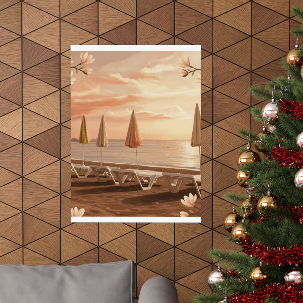 Southern Sunset — Umbrella — Matte Poster
