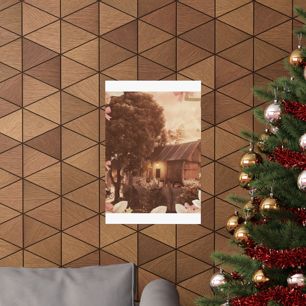 Southern Sunset — House — Matte Poster
