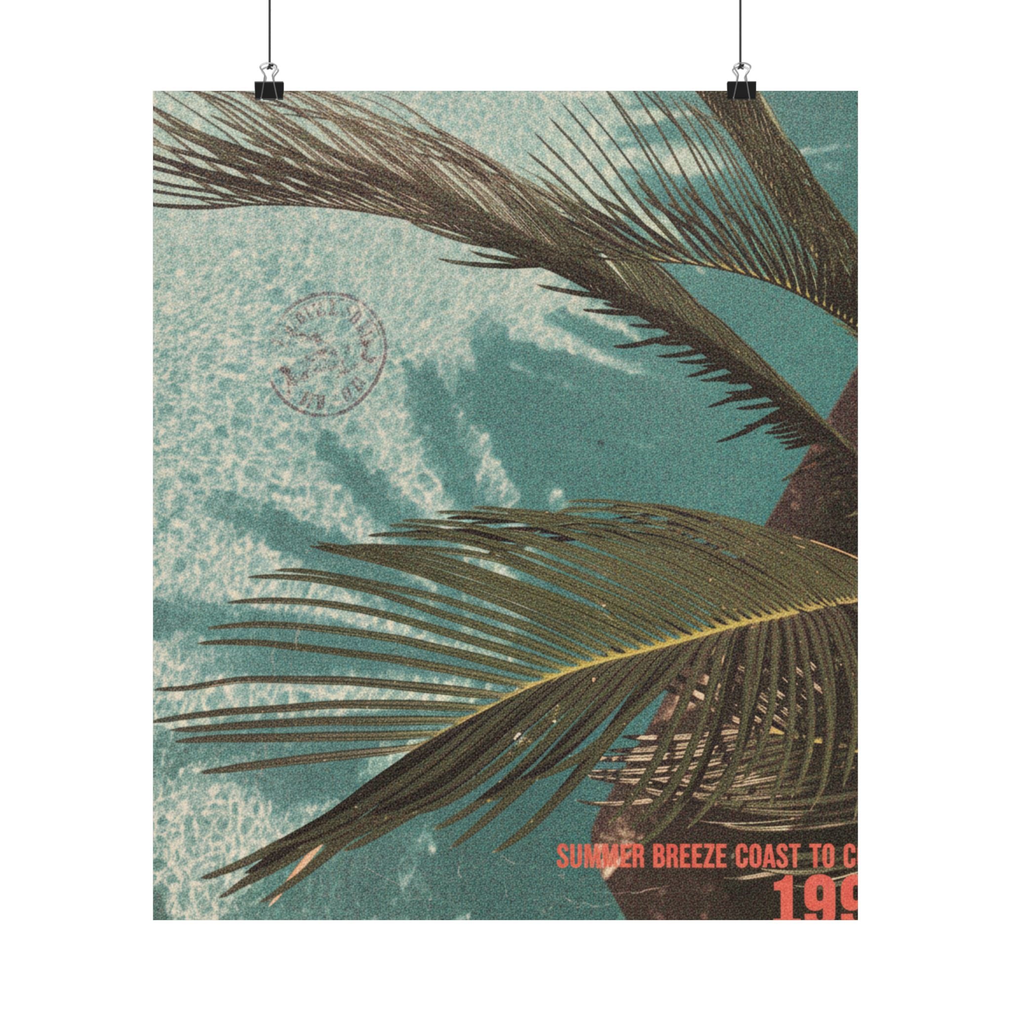 Vintage Bootleg — Palm — Matte Poster