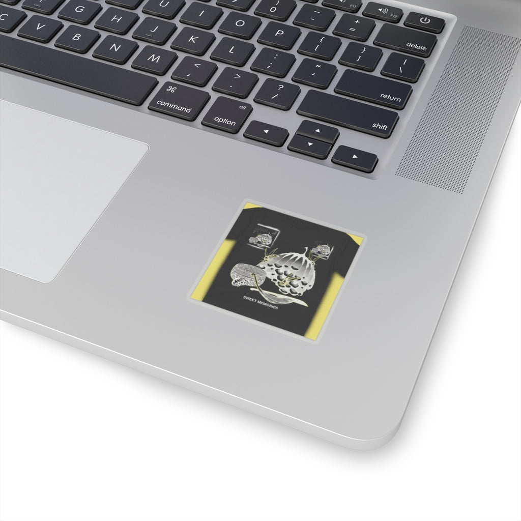 Streetwear Collage — Hives With Wasps, And A Box With A Spoon For Honey — Kiss-Cut Sticker