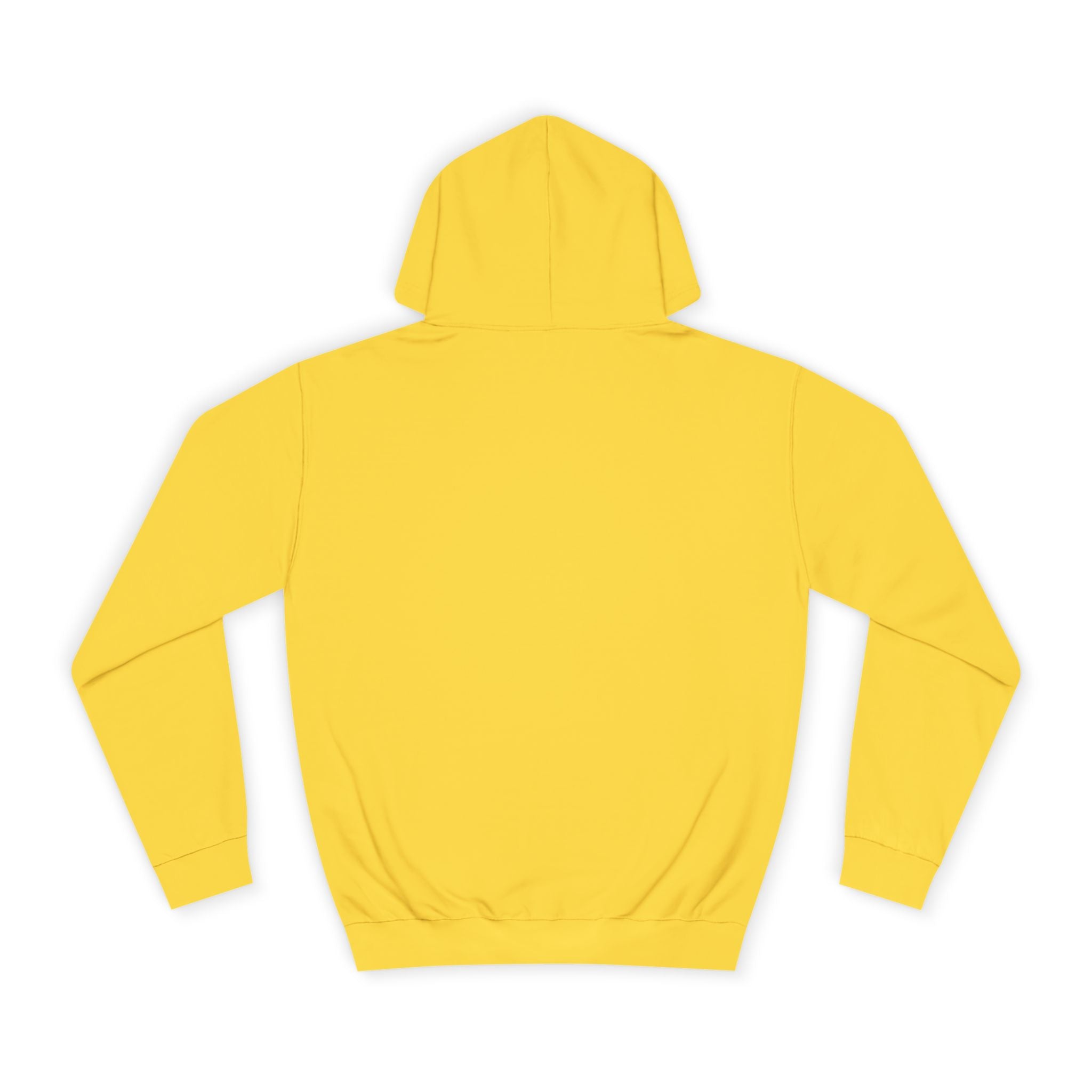 RISE Gold Block Letter Minimal Typography Hoodie