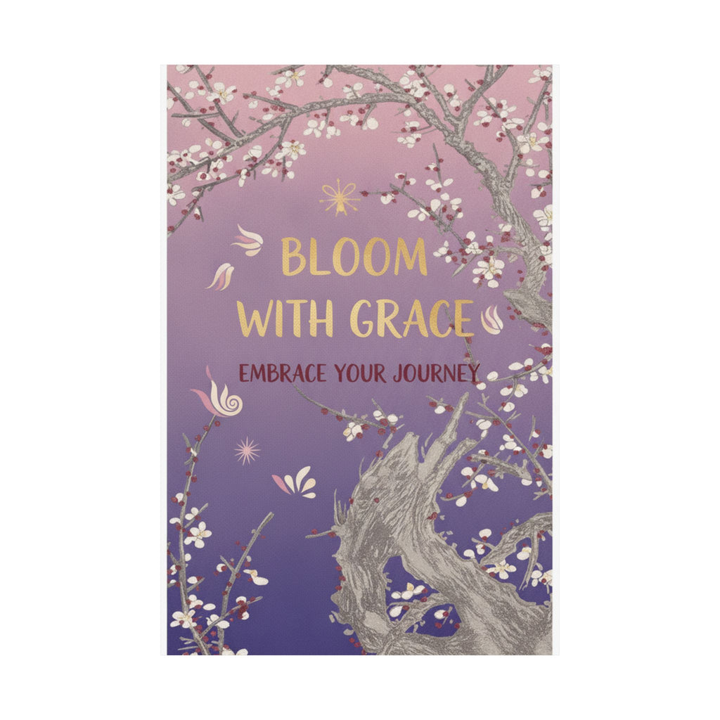 Affirmation — Plum Tree In Blossom — Matte Poster