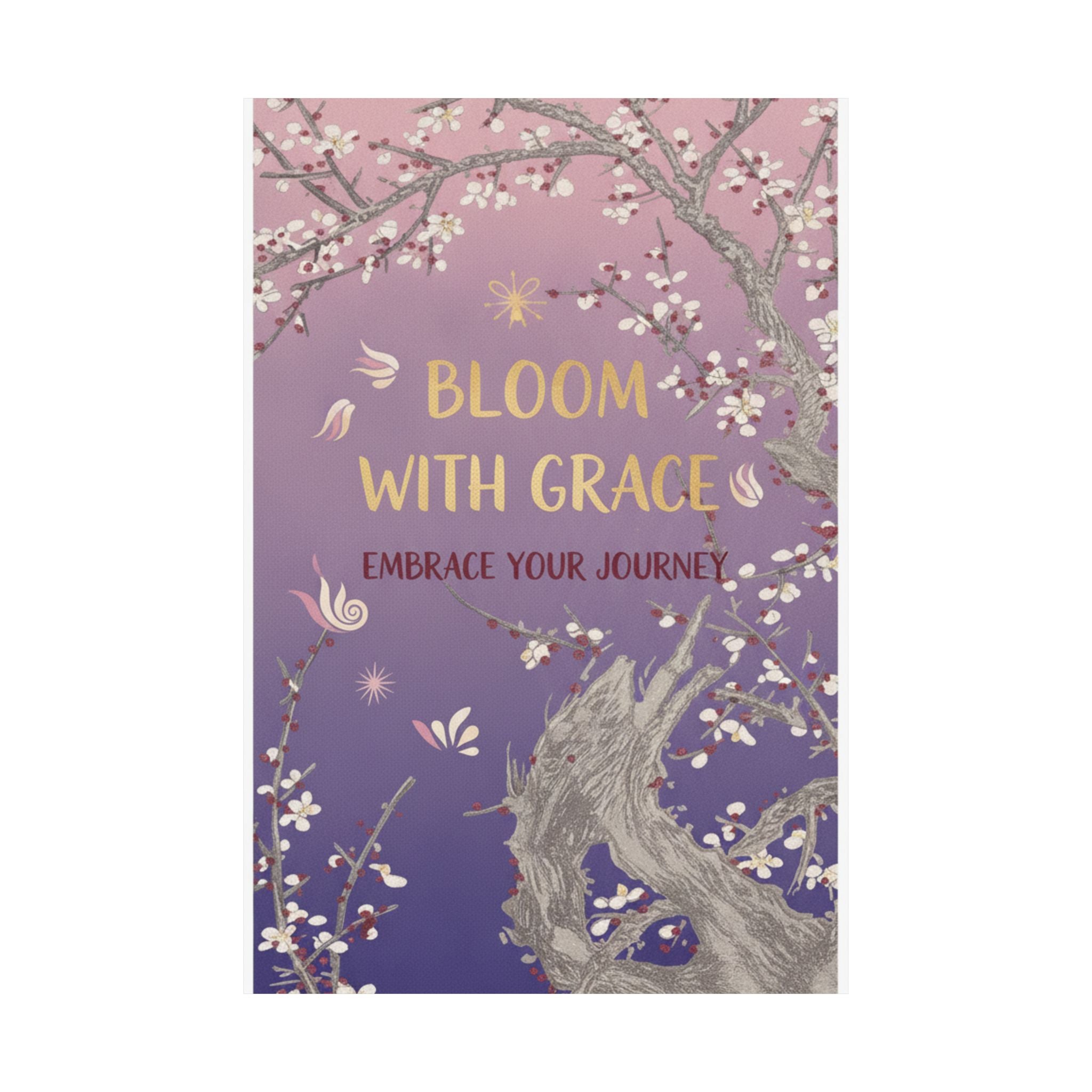 Affirmation — Plum Tree In Blossom — Matte Poster