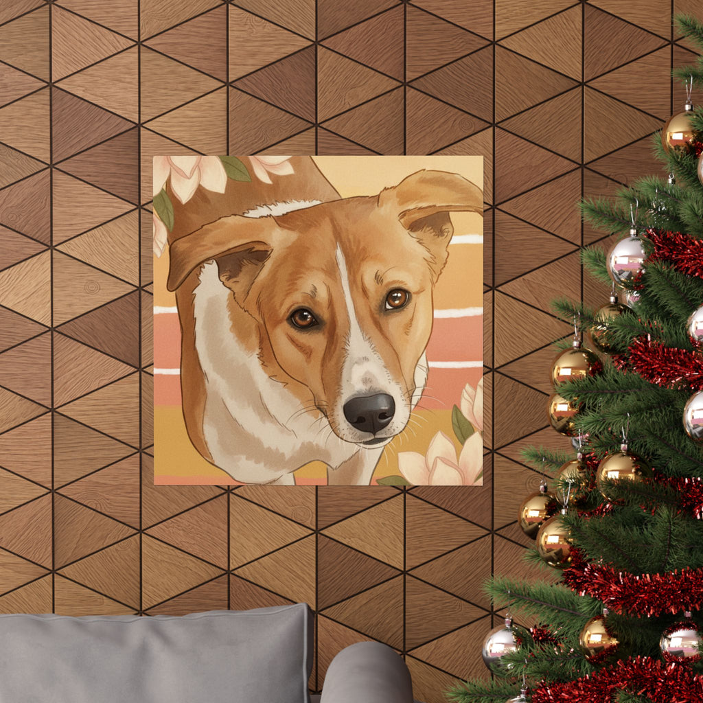 Southern Sunset — Dog — Matte Poster