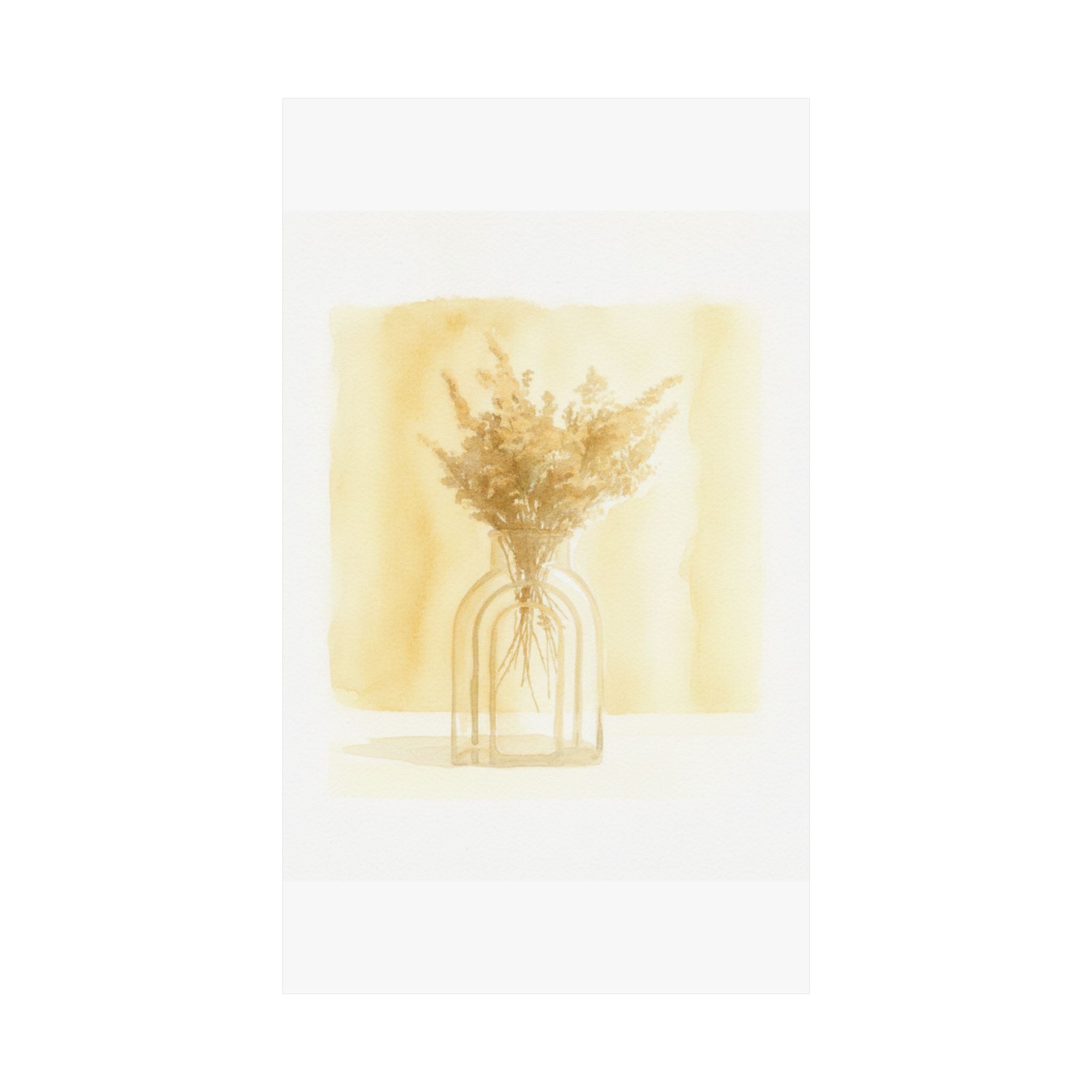 Watercolor — Flowers — Matte Poster