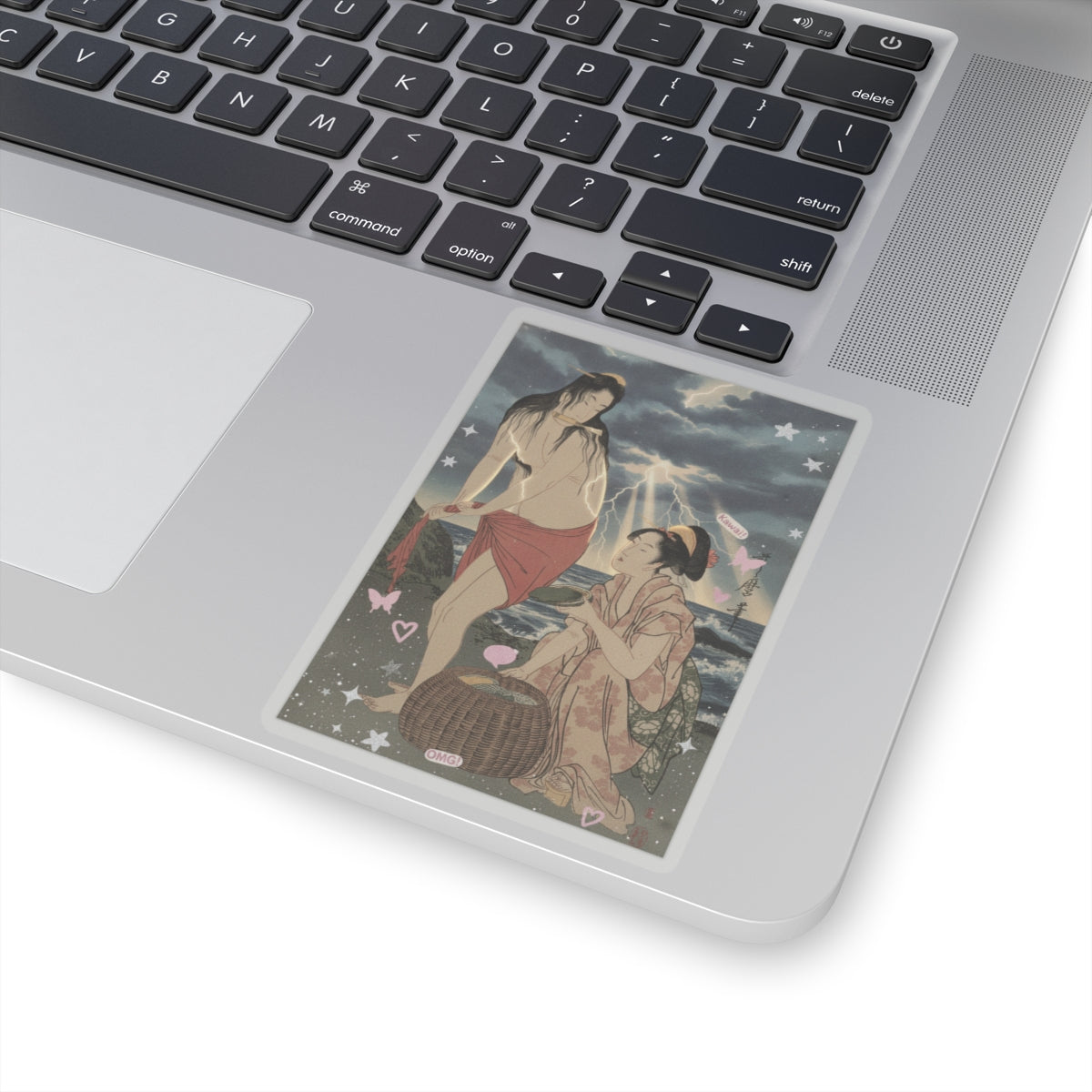 Dramatic Storm — Abalone Divers — Kiss-Cut Sticker