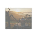 Scenic Nature — Wine Pot And Cup — Kiss-Cut Sticker