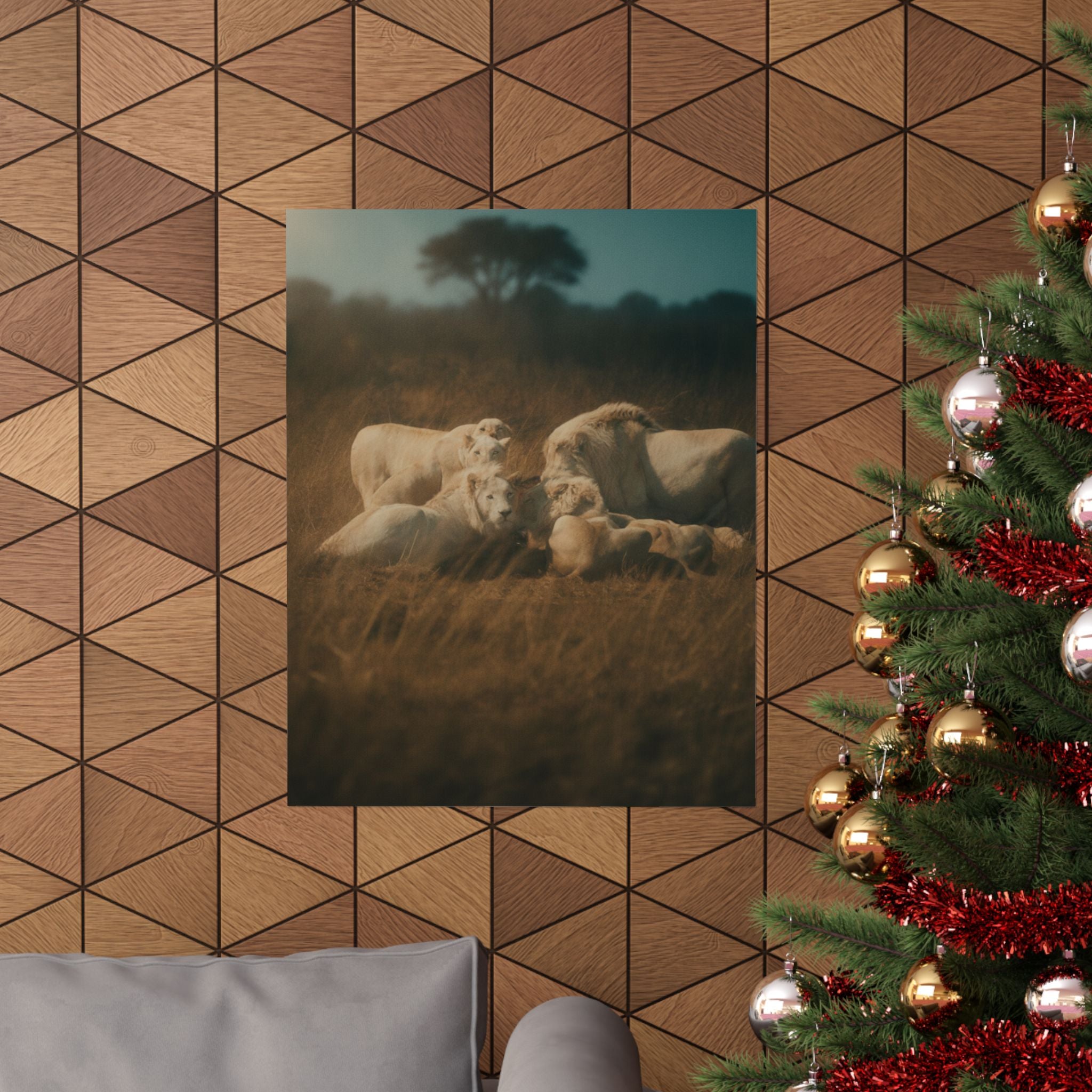 Cinematic — Lion — Matte Poster