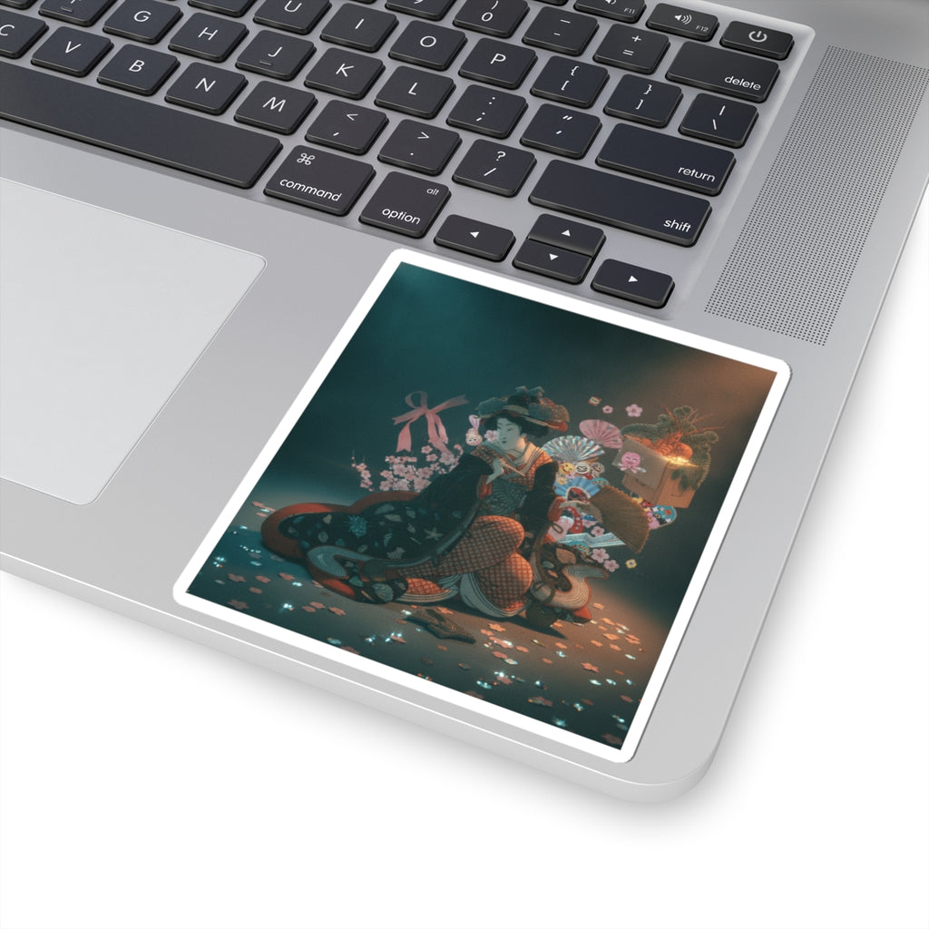 Cinematic — Courtesan And New Year Decoration — Kiss-Cut Sticker