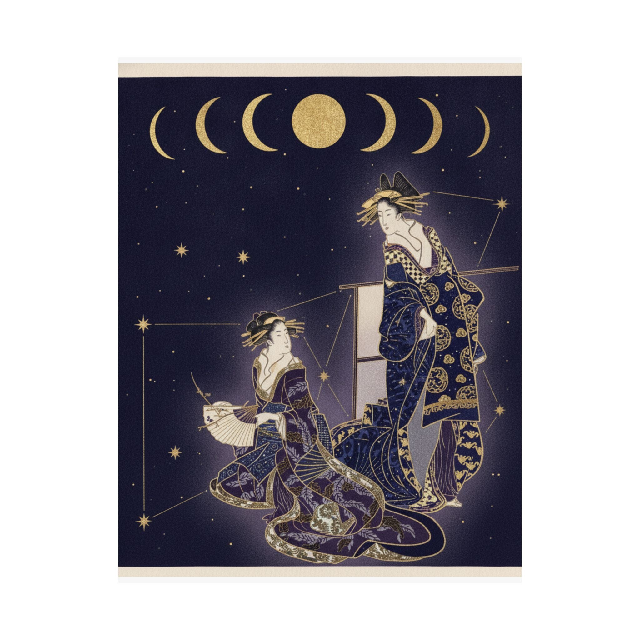 Celestial — Two Courtesans — Matte Poster