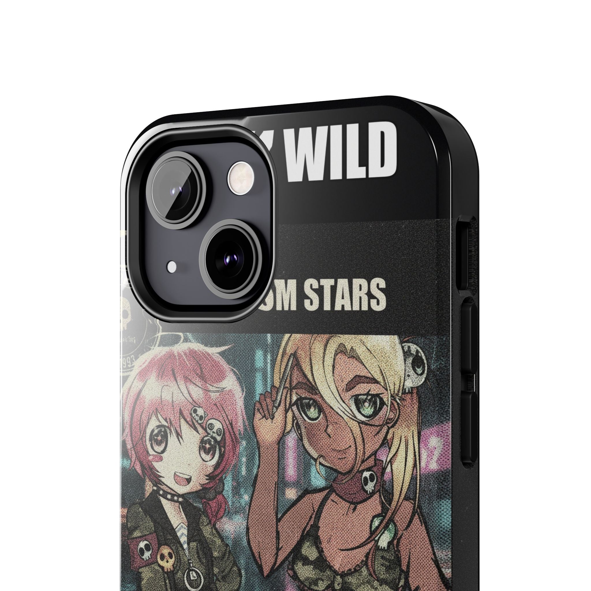 Neon Rain Osaka Nights Anime Tour Poster Phone Case