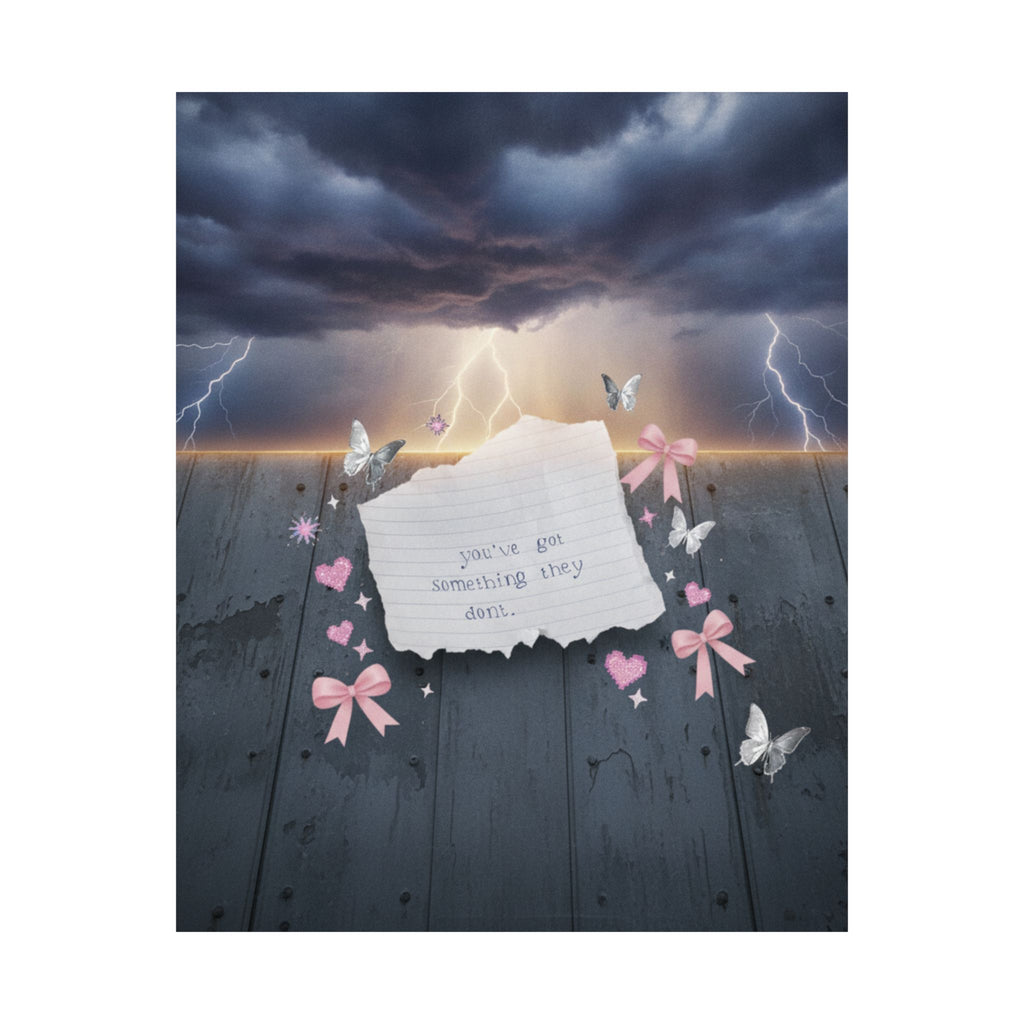 Dramatic Storm — Note — Matte Poster
