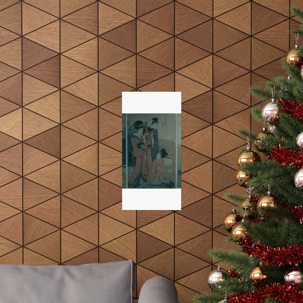 Cinematic — Women And Children On The Banks Of A Stream — Matte Poster