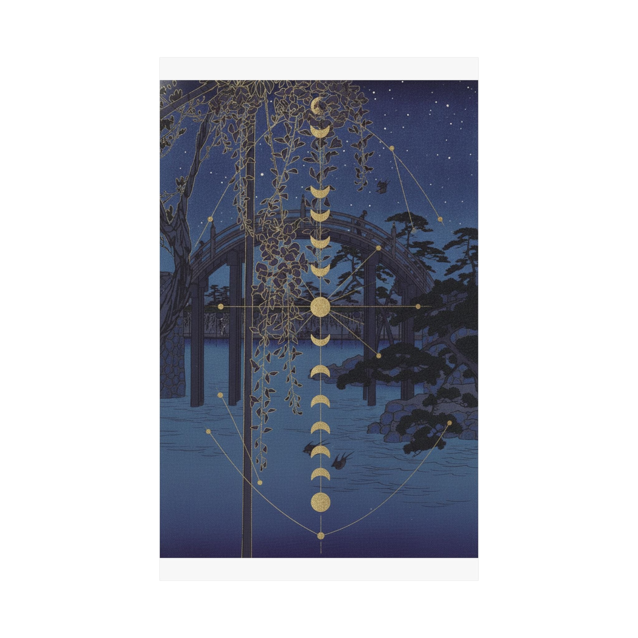 Celestial — In The Kameido Tenjin Shrine Compound — Matte Poster