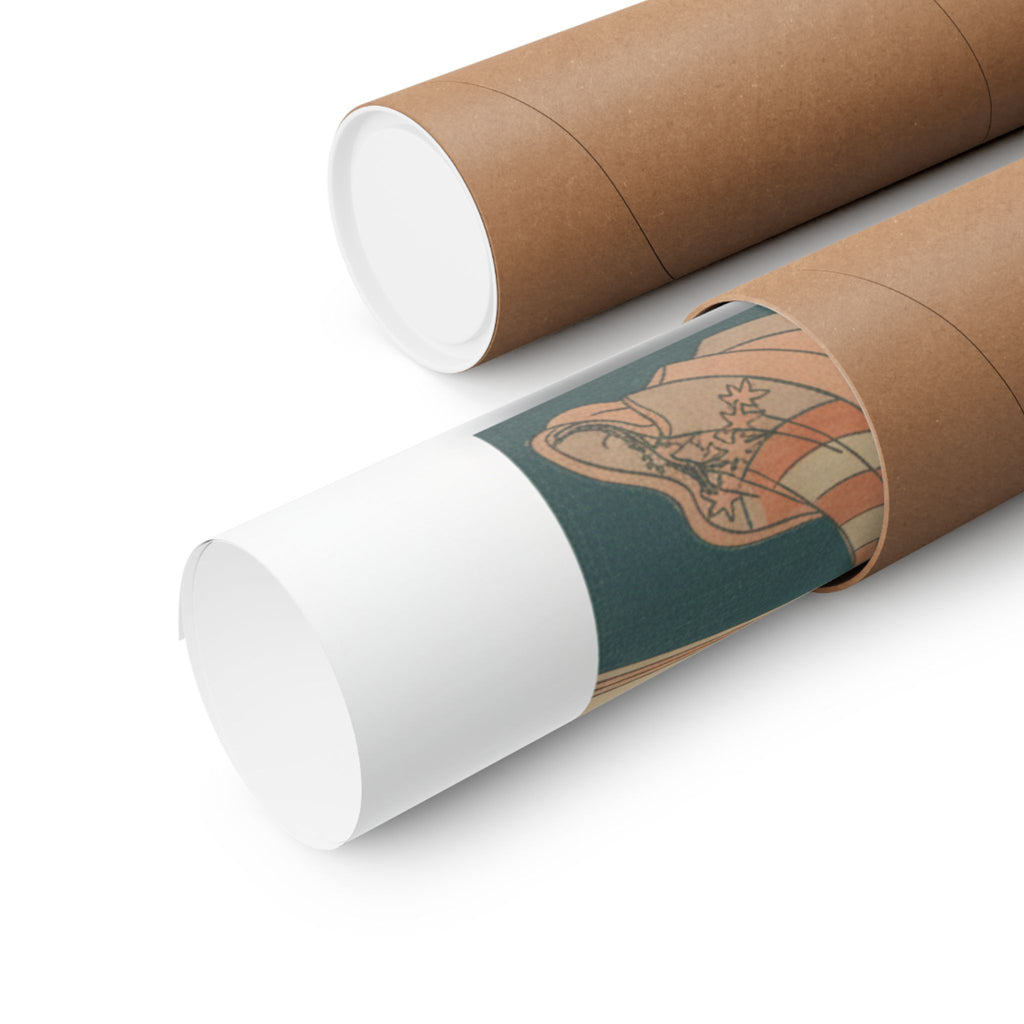 Ecommerce Main — The Flying Down Of Wild Geese At Yoshiwara — Matte Poster