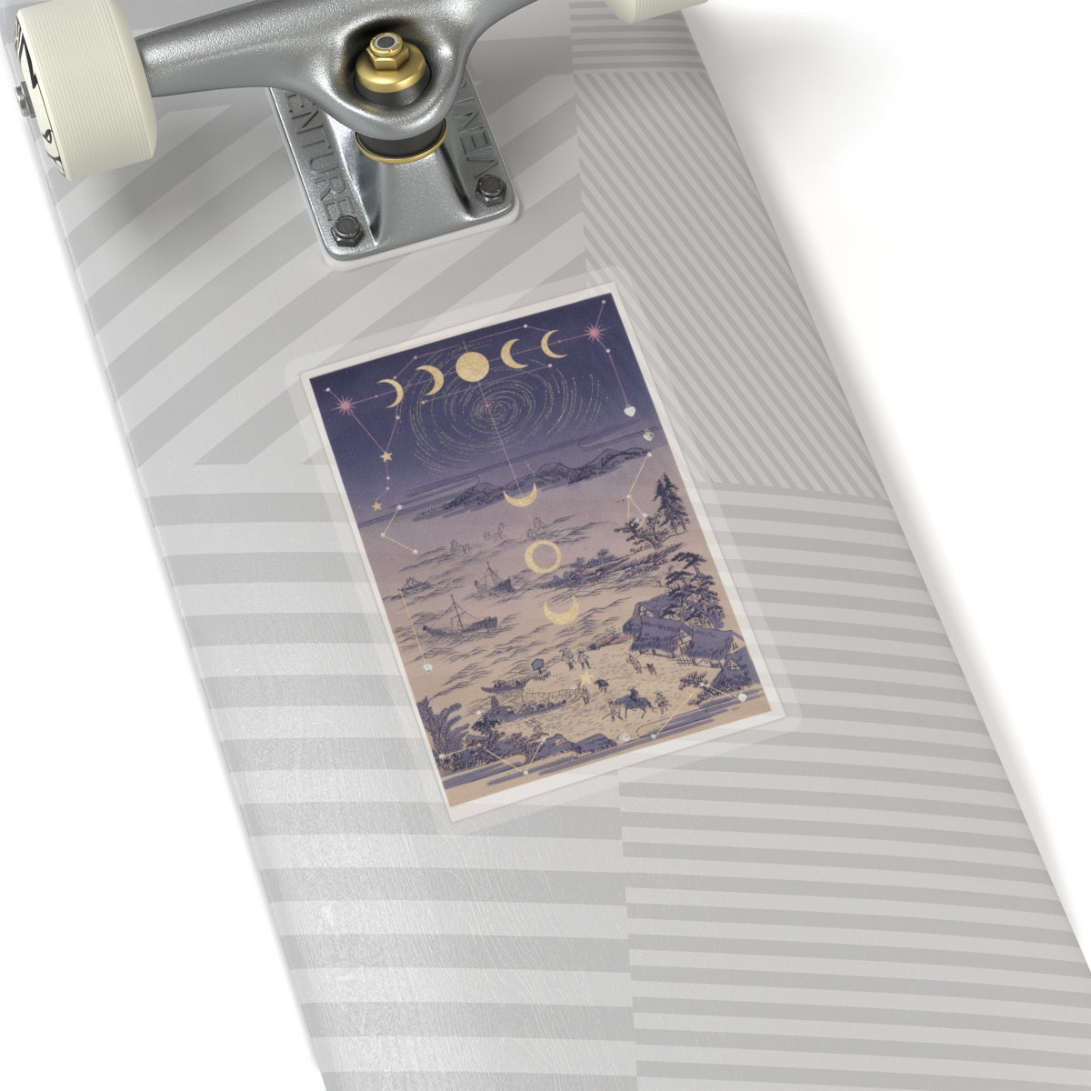 Celestial — Sails Returning To Yahashi — Kiss-Cut Sticker