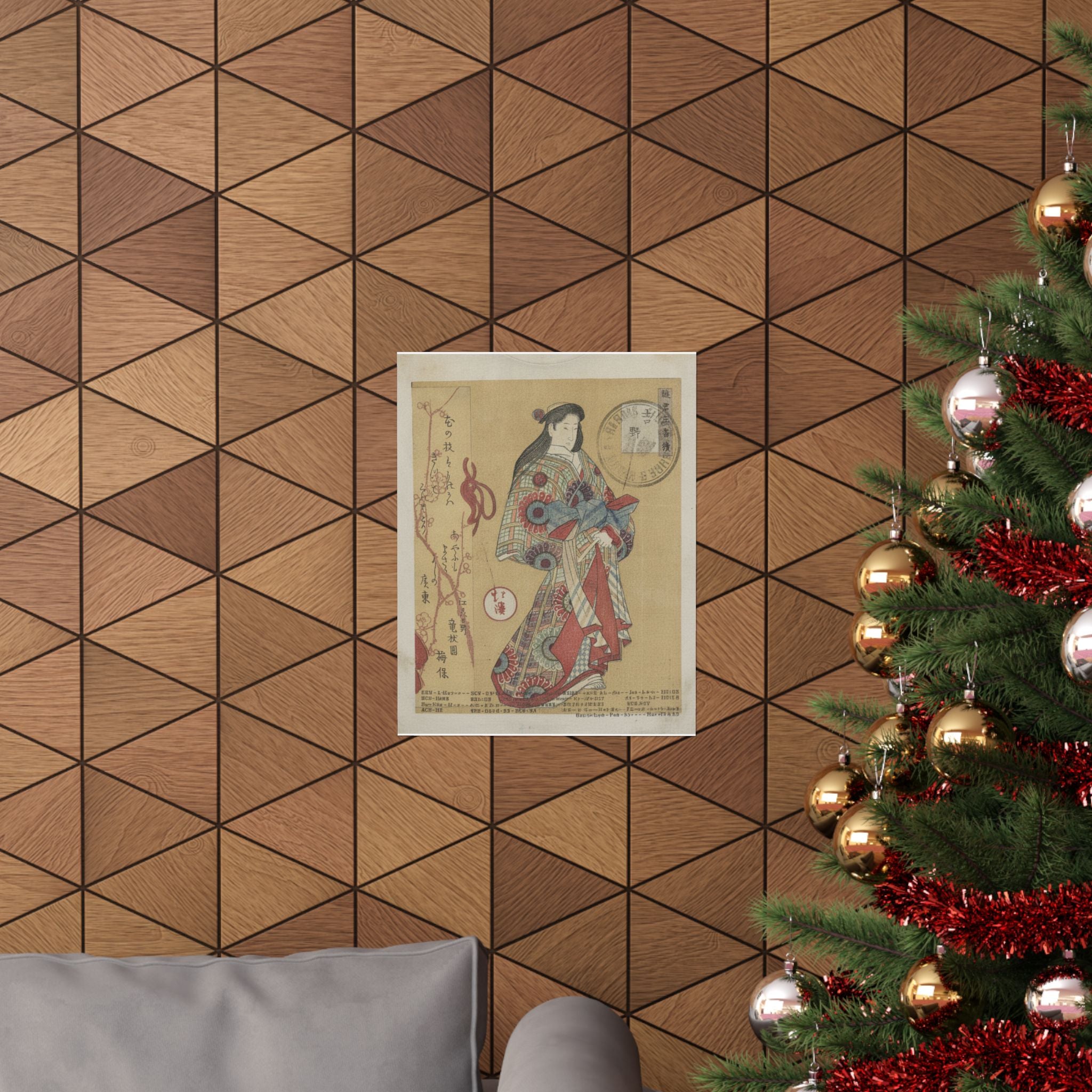 Vintage Bootleg — Figure Of A Woman — Matte Poster