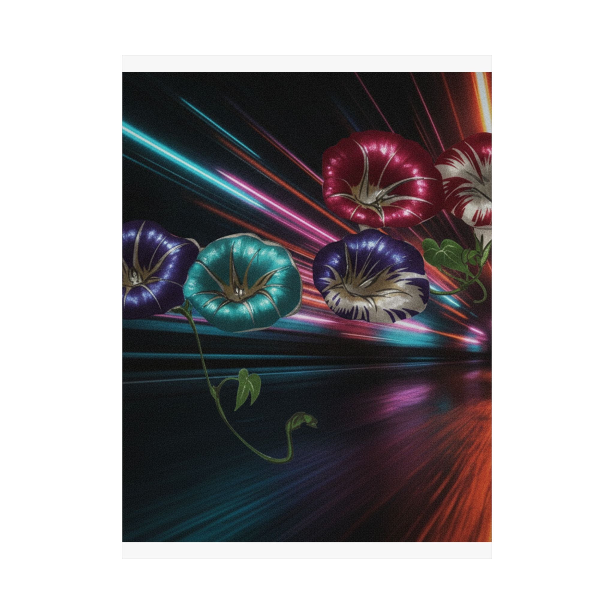 Fast Furious — Morning Glories — Matte Poster