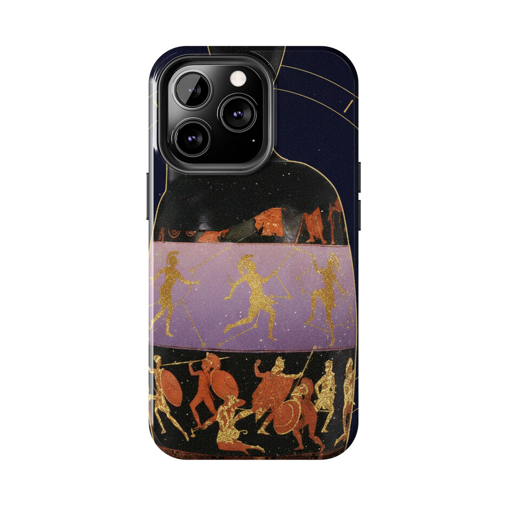 Ancient Greek Red-Figure Warriors Tough Phone Case