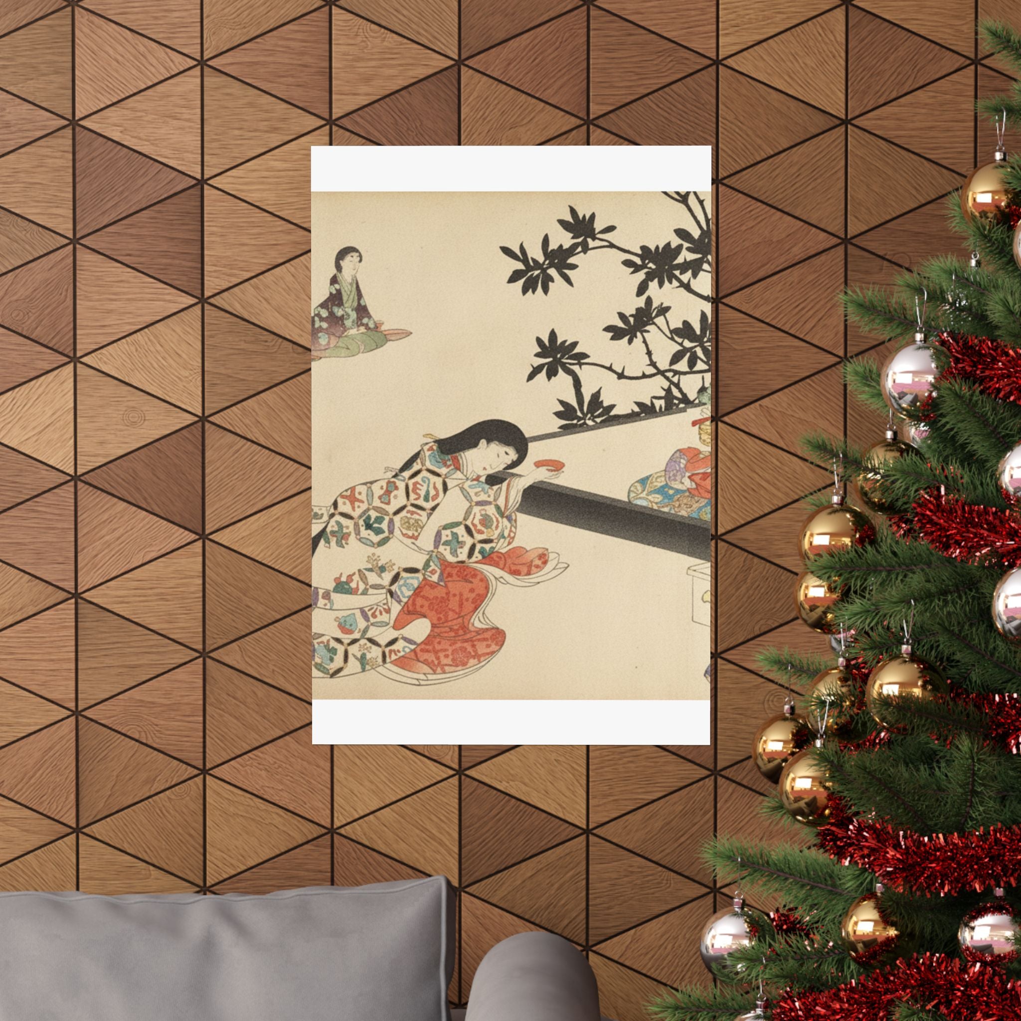 Botanical — Chiyoda Castle (Album Of Women) — Matte Poster