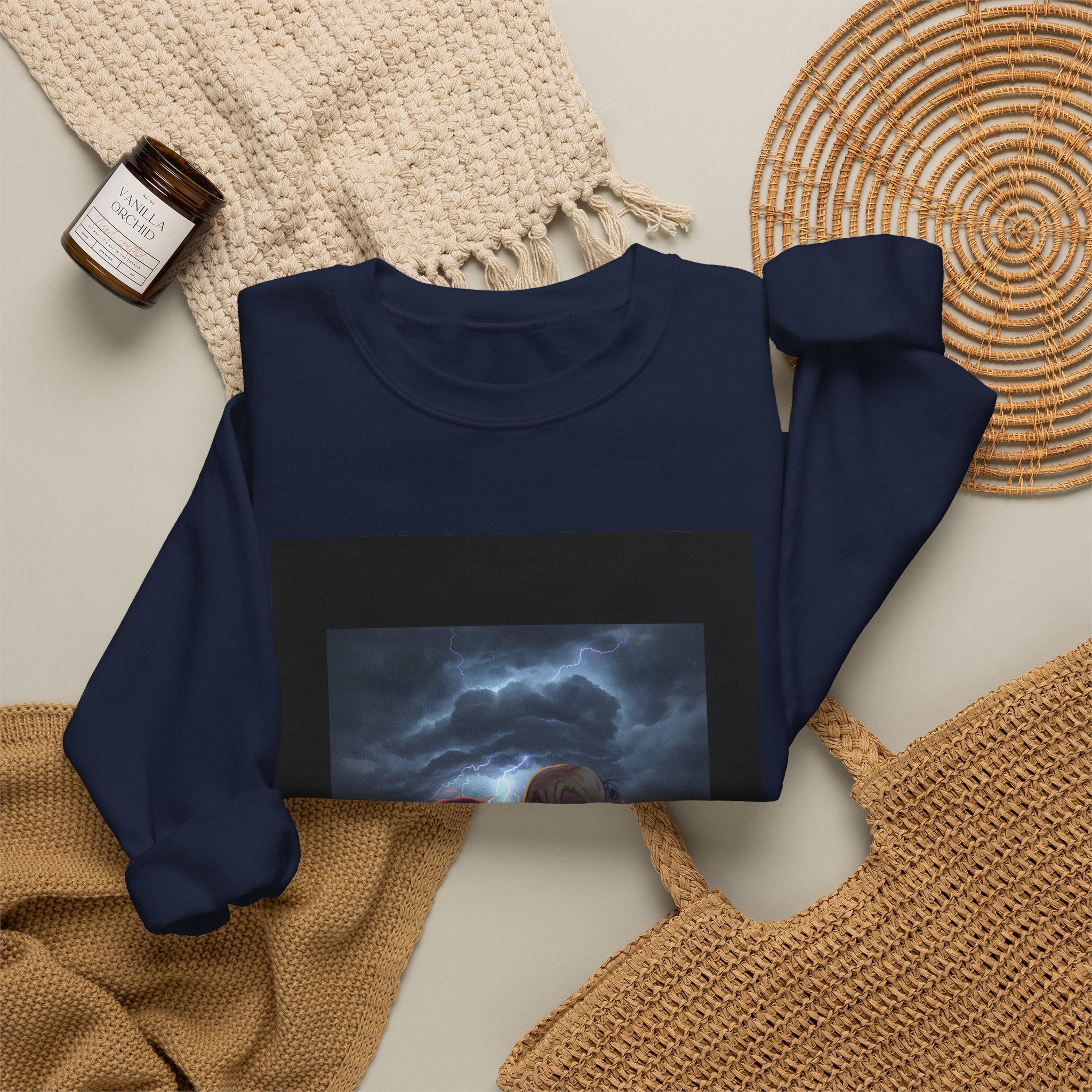 CITY NEVER SLEEPS crewneck sweatshirt — product view 21