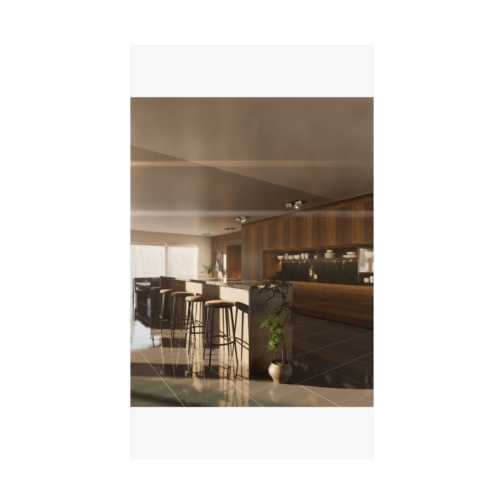 Cinematic — Kitchen — Matte Poster