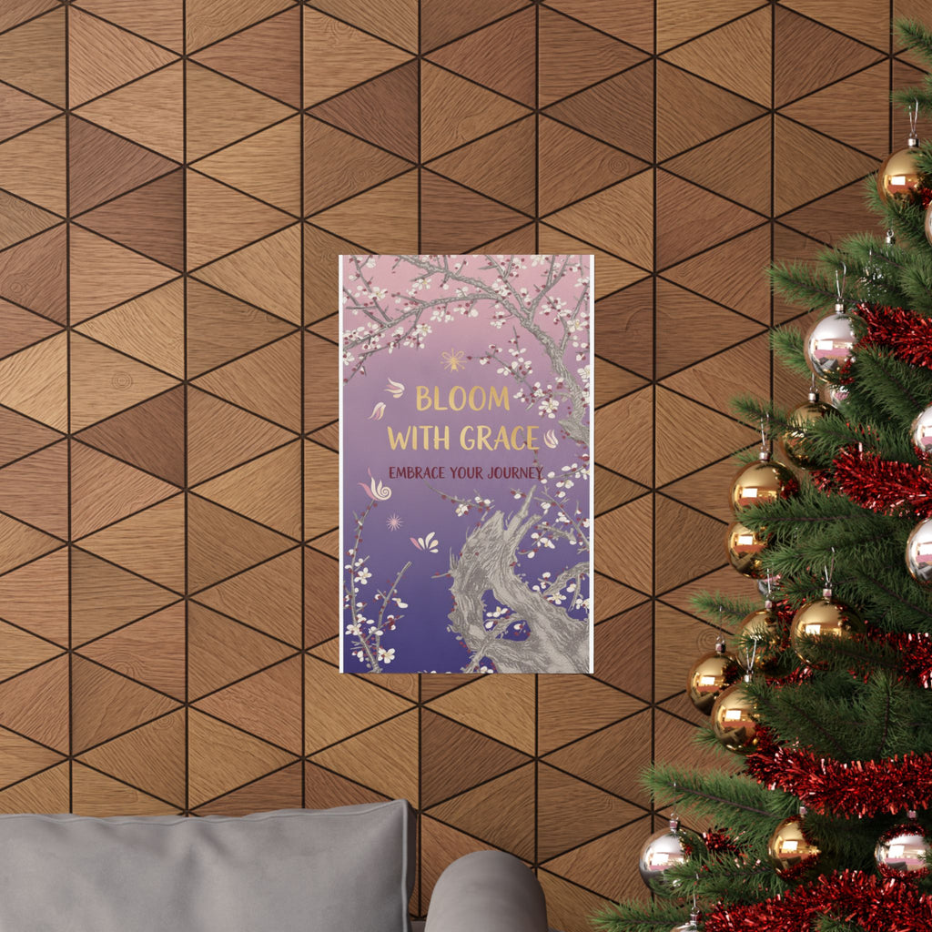 Affirmation — Plum Tree In Blossom — Matte Poster