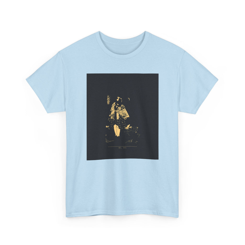 NO. 001 Gold Kabuki Samurai Ukiyo-e Graphic Tee