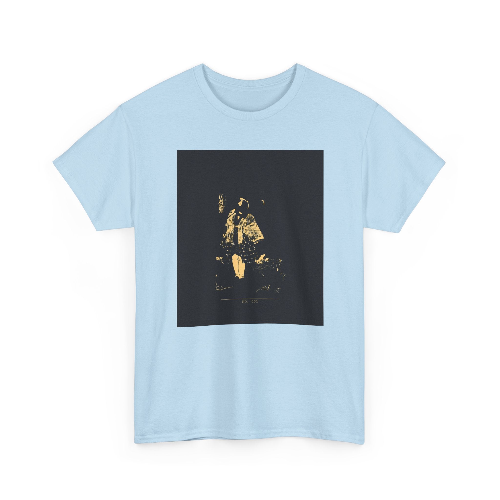 NO. 001 Gold Kabuki Samurai Ukiyo-e Graphic Tee