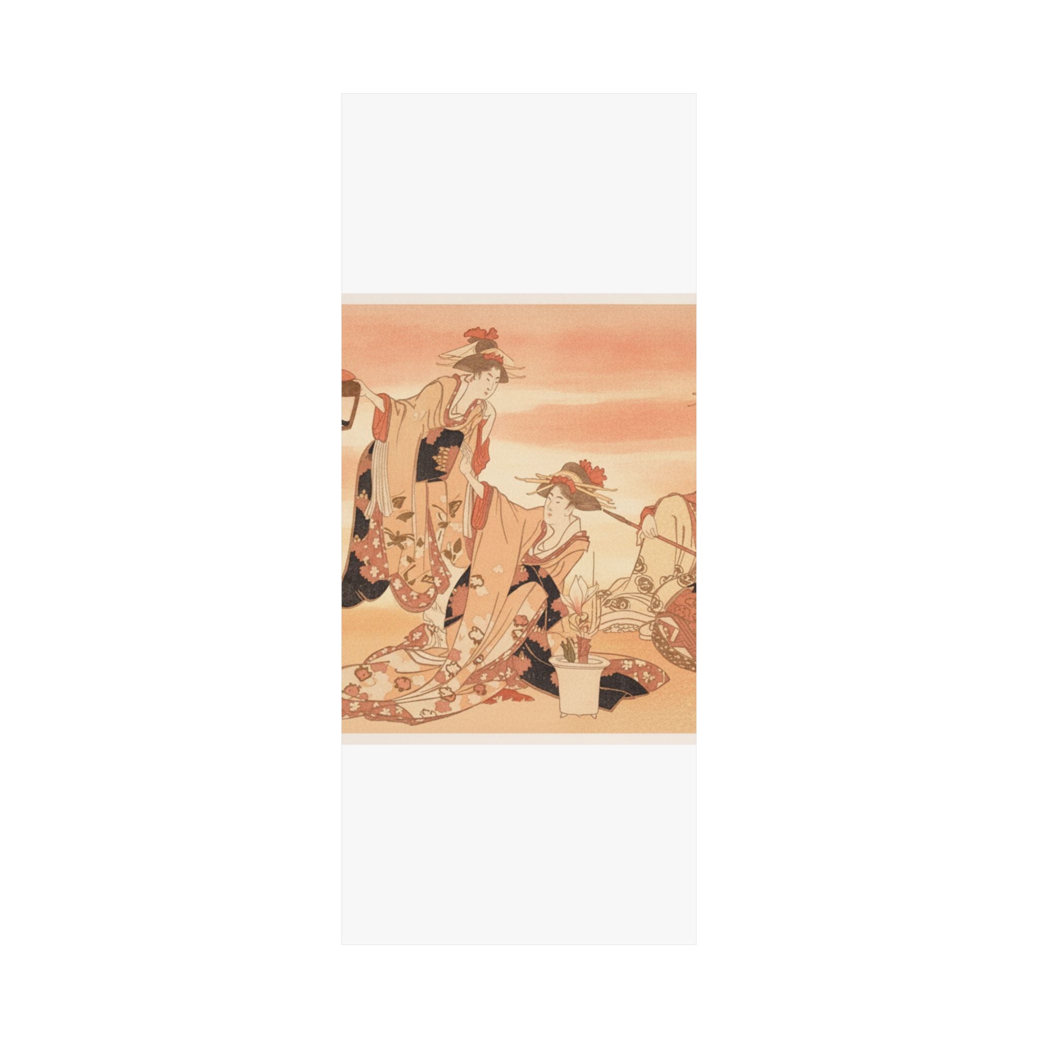 Southern Sunset — Three Young Ladies Visiting Together — Matte Poster