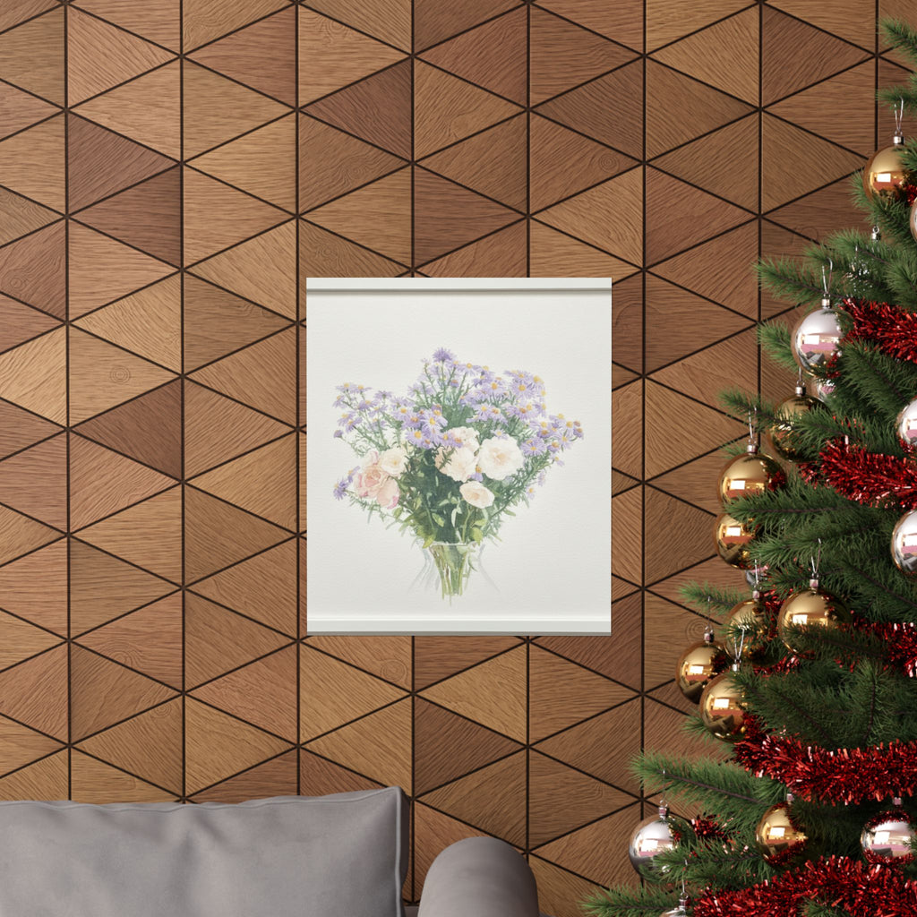 Watercolor — Flowers — Matte Poster