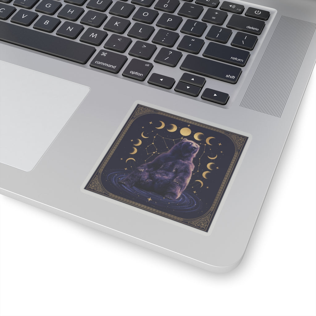 Celestial — Bear — Kiss-Cut Sticker