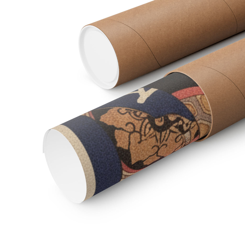 Japanese Street — Geisha, Probably A Singing Girl — Matte Poster