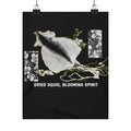 Streetwear Collage — Dried Cuttle-Fish And Plum Blossoms — Matte Poster