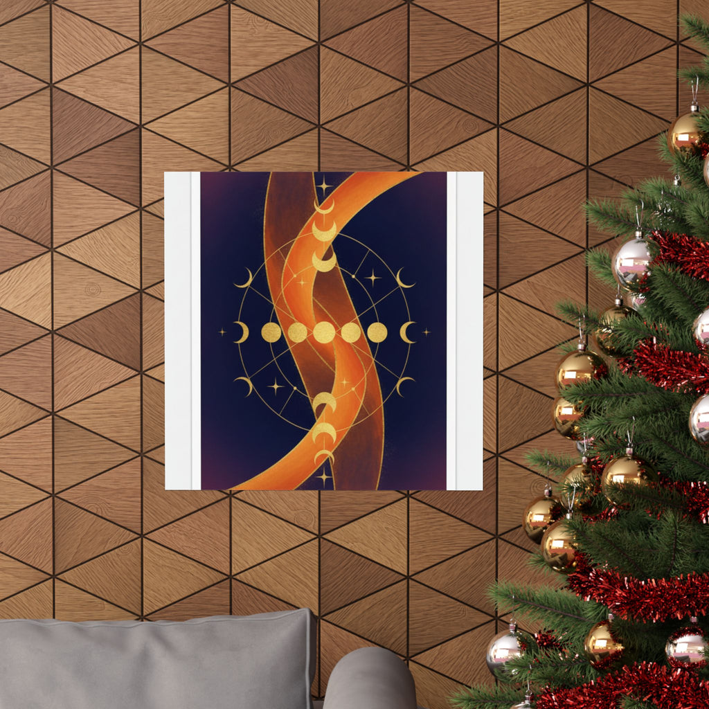 Celestial — Abstract — Matte Poster