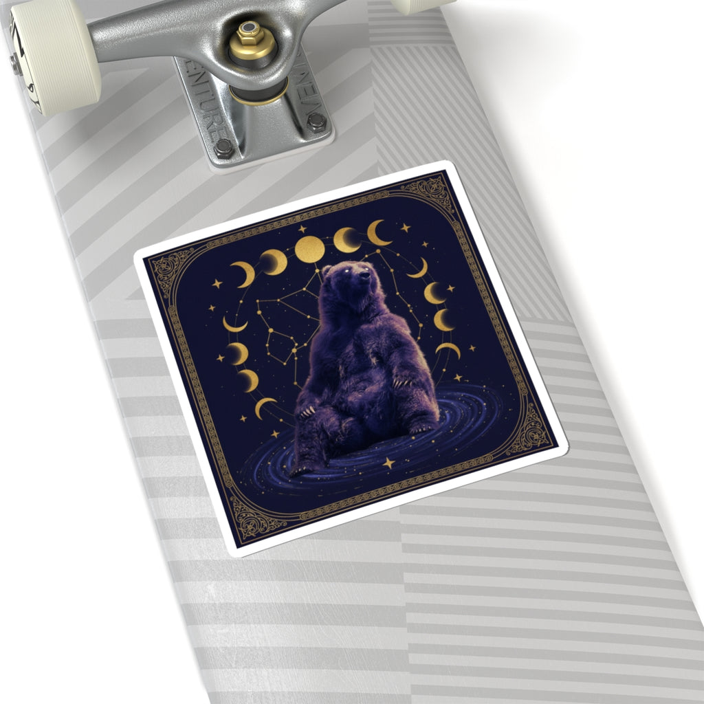 Celestial — Bear — Kiss-Cut Sticker