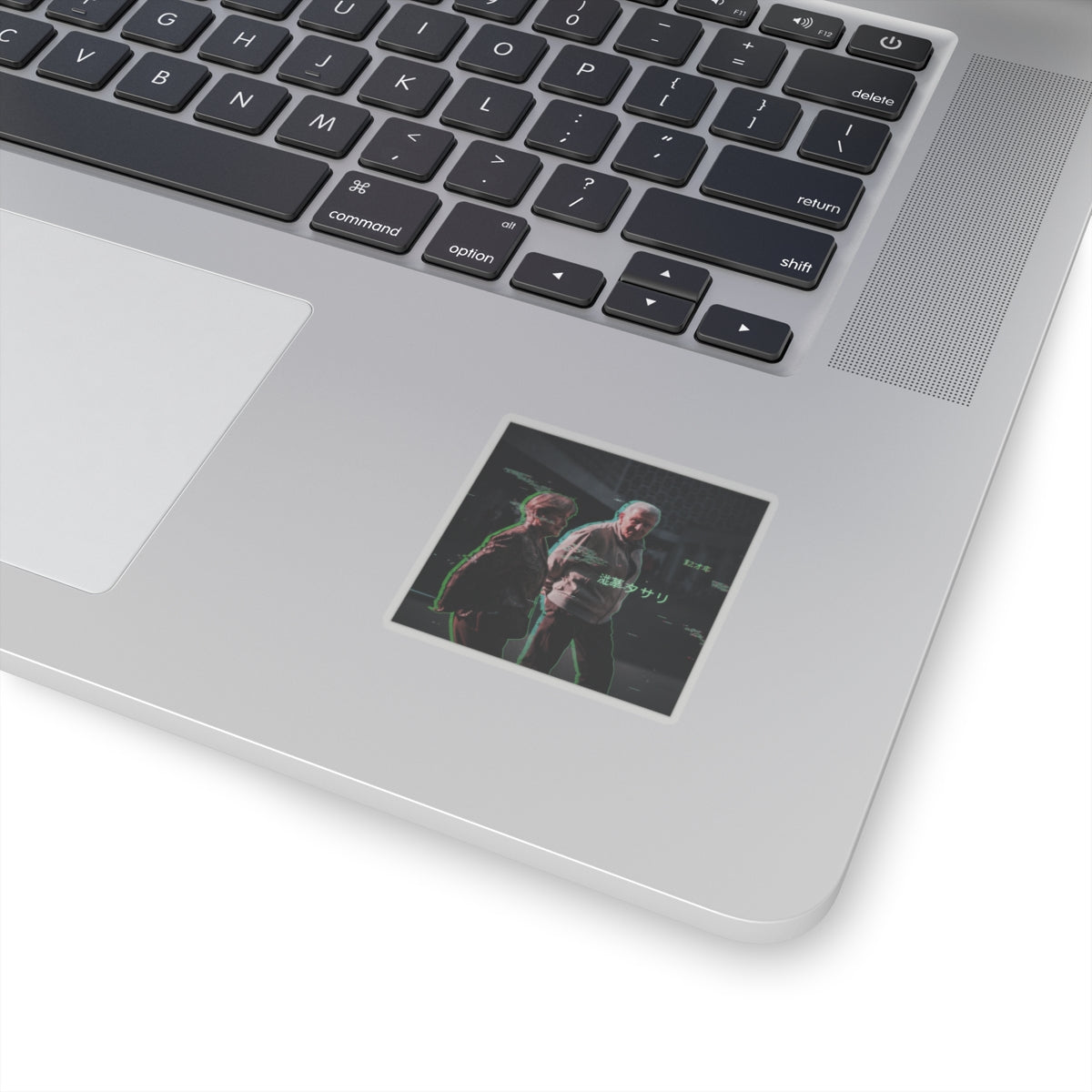 Glitch Culture — Person — Kiss-Cut Sticker