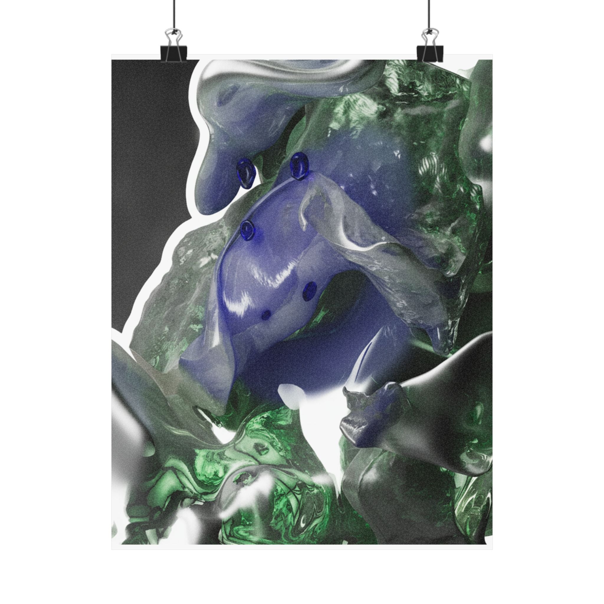 Watercolor — Abstract — Matte Poster