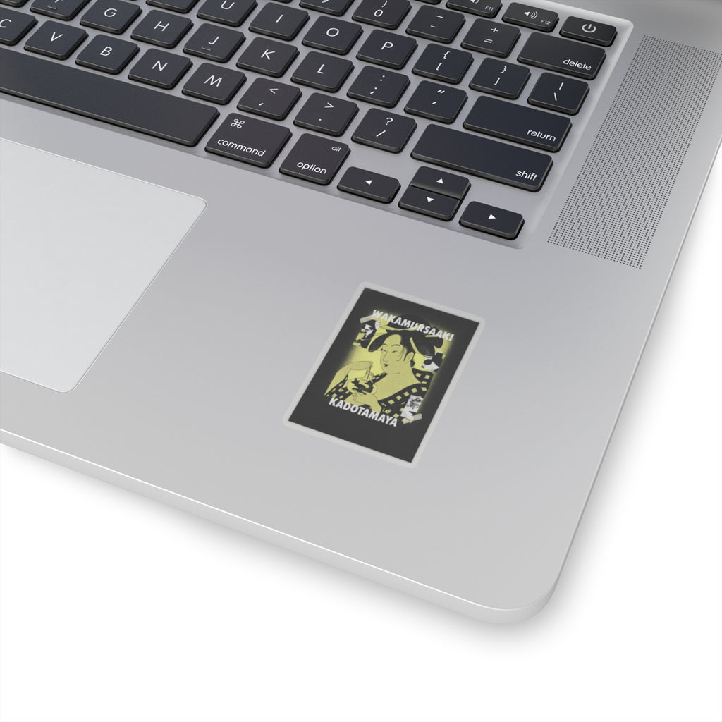 Streetwear Collage — Wakamurasaki Of The Kadotamaya — Kiss-Cut Sticker