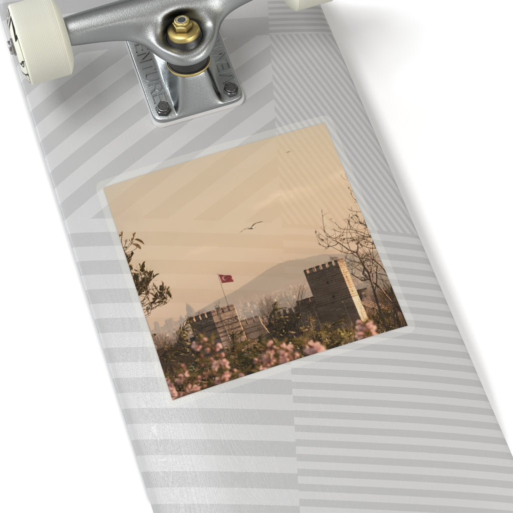 Scenic Nature — Fortress — Kiss-Cut Sticker
