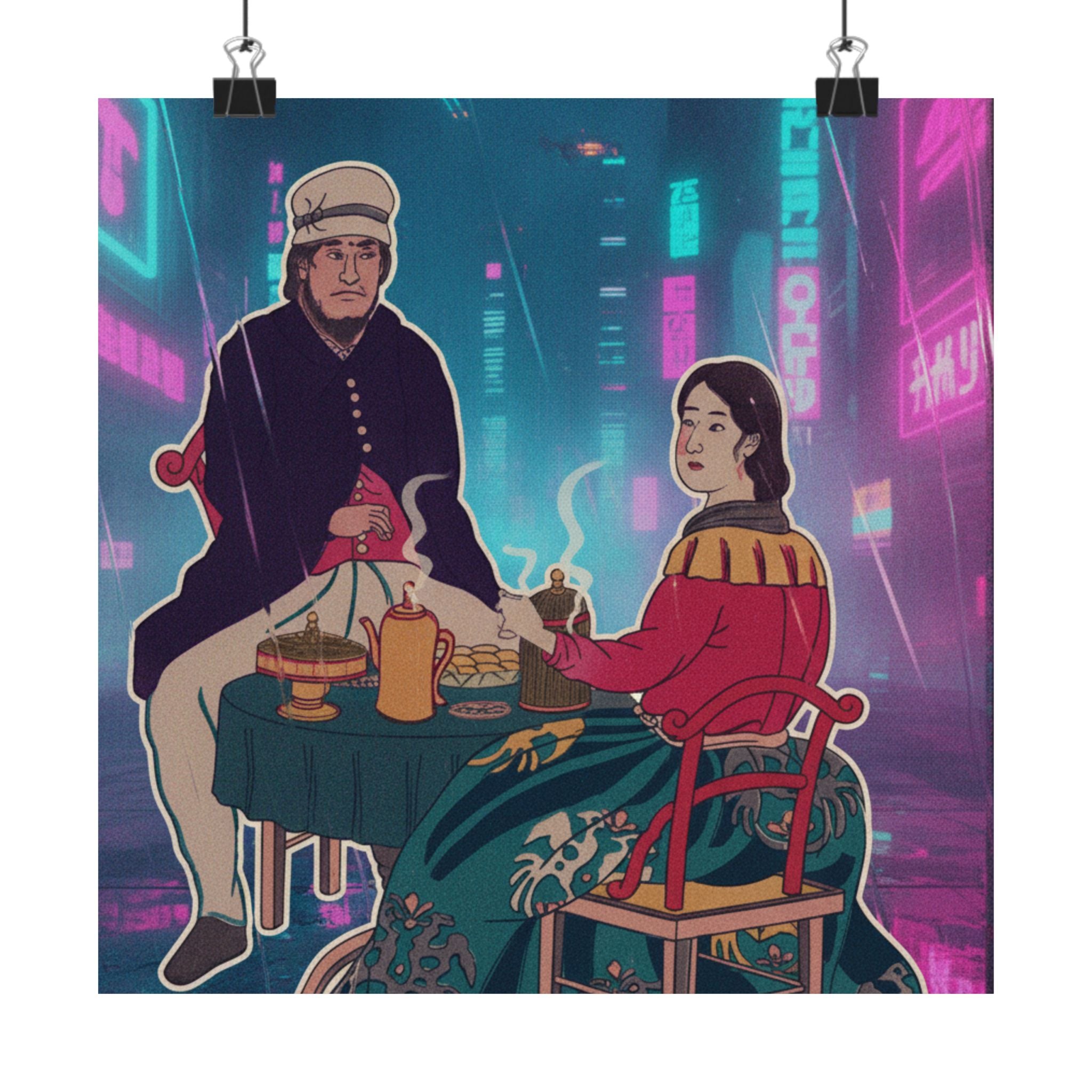 Neon Noir art print — product view 11