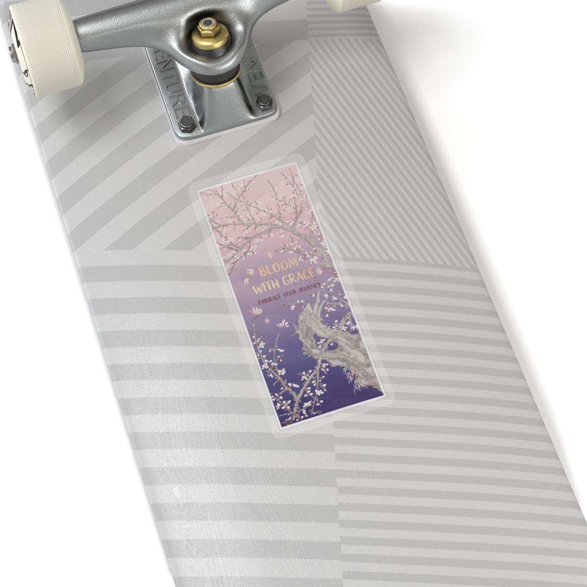Affirmation — Plum Tree In Blossom — Kiss-Cut Sticker