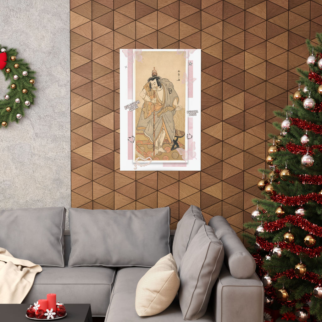 Ecommerce Main — The Actor Nakamura Nakazo As A Rokuju-Rokubu (Pilgrim To Buddhist Temple) — Matte Poster