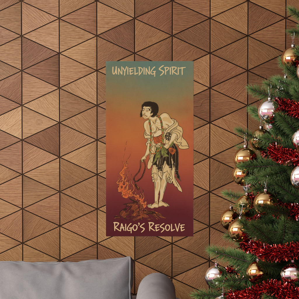 Affirmation — The First Nakamura Nakazo In The Role Of Raigo Ajari, A Buddhist Monk — Matte Poster