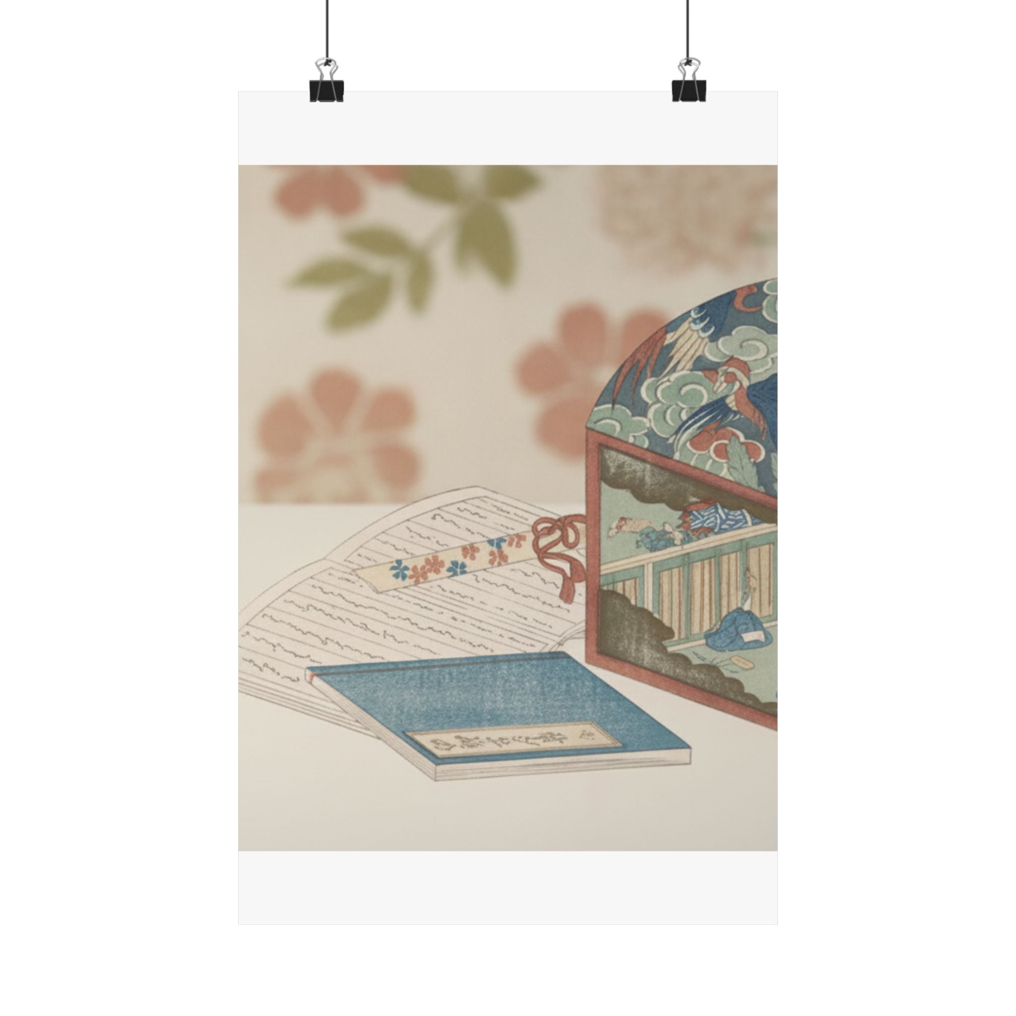 Product Marketing — Box And Books — Matte Poster