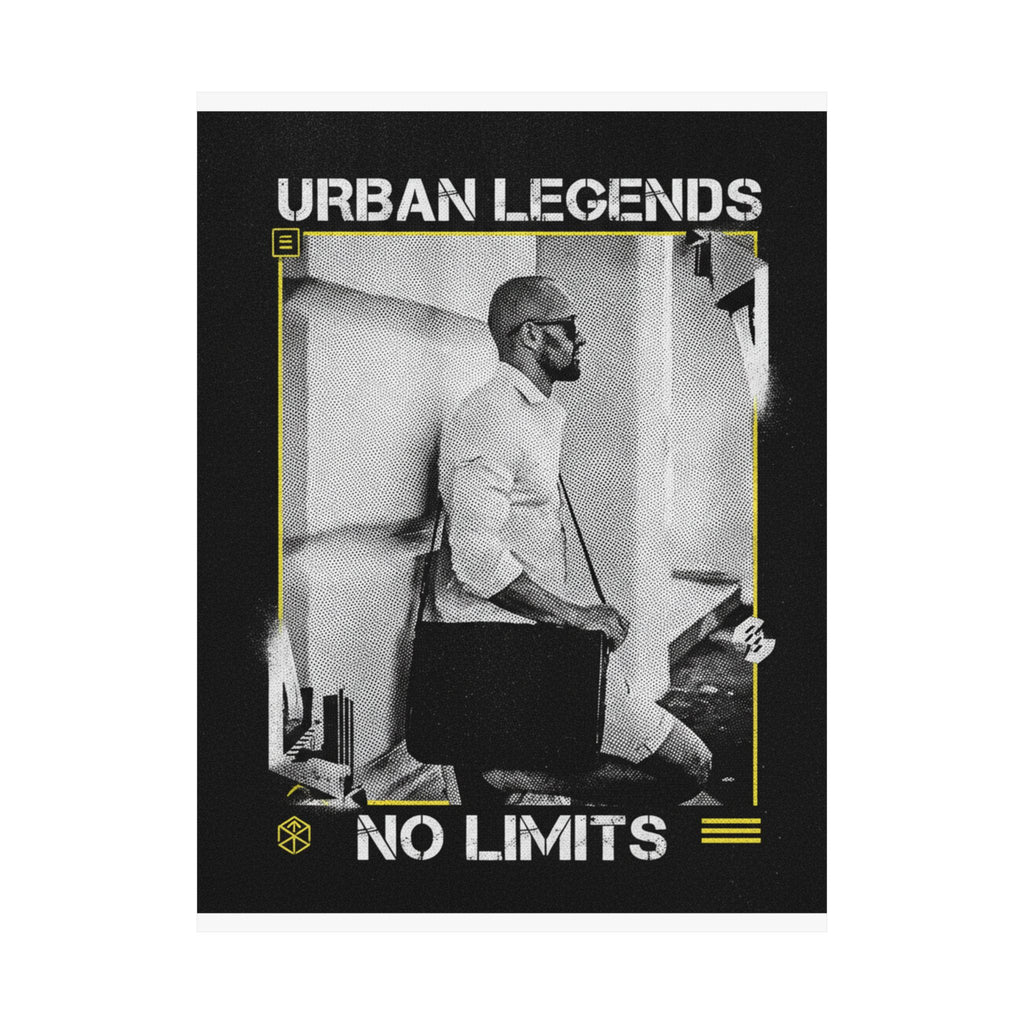 Streetwear Collage — Person — Matte Poster